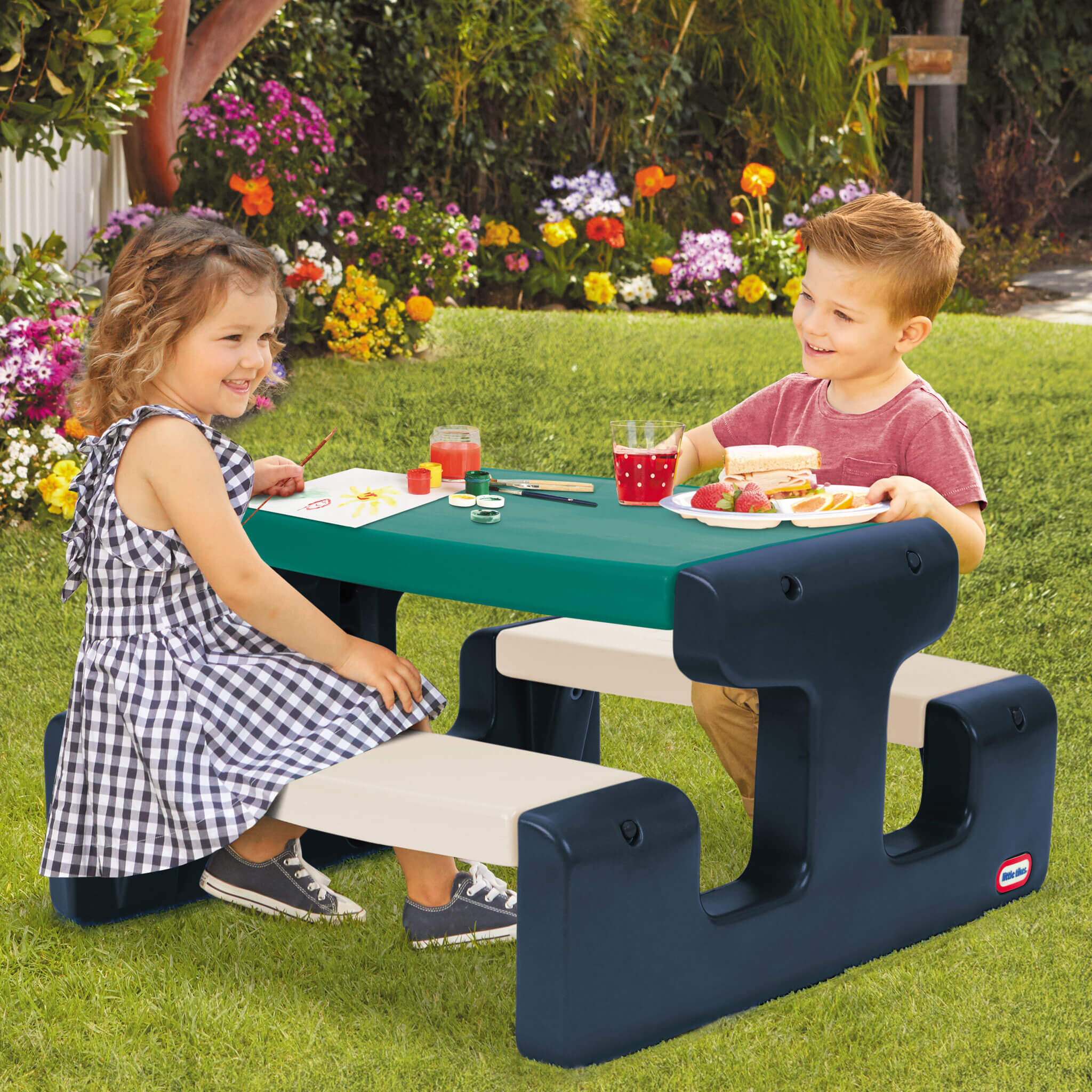 Picnic Table Jungle Official Little Tikes