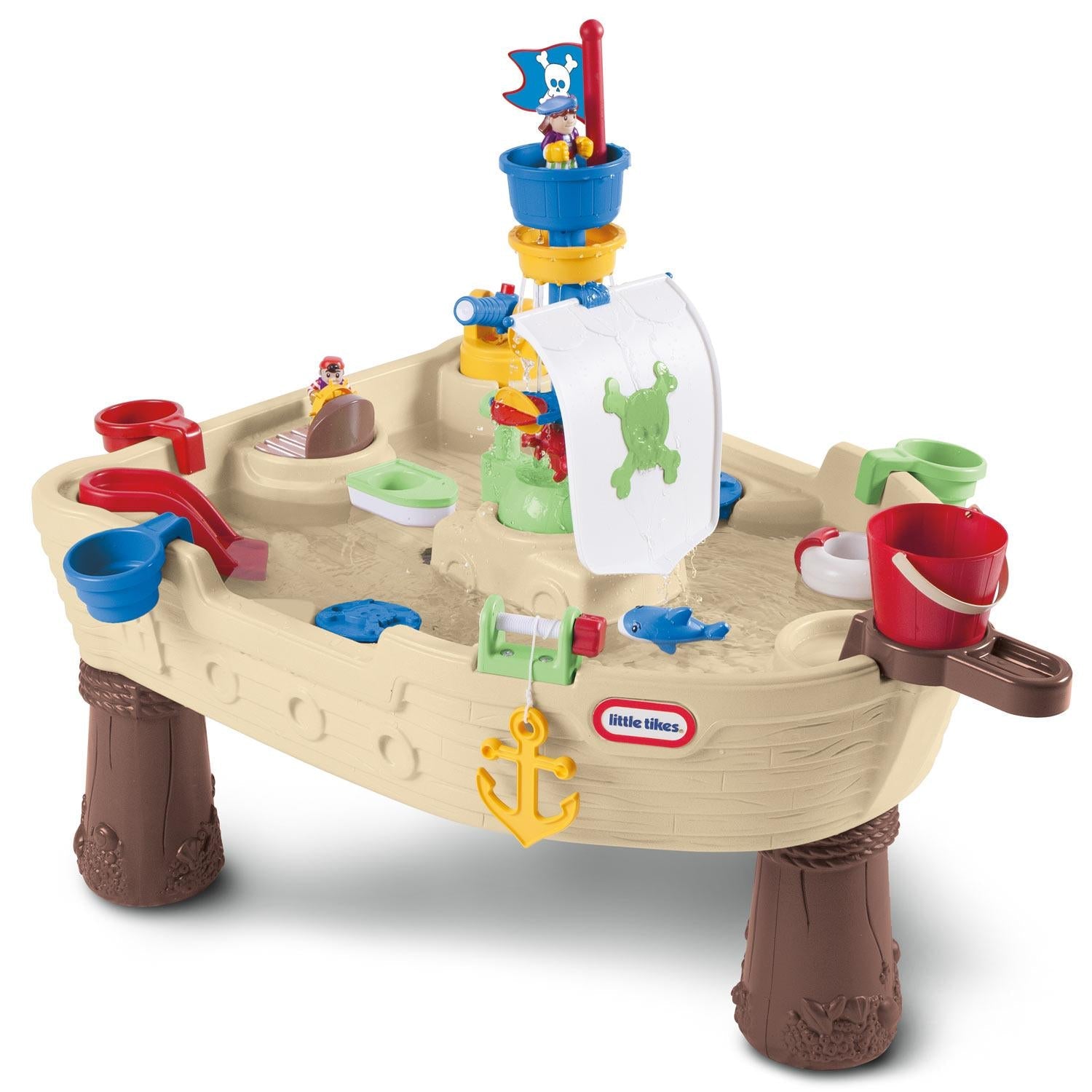 Little tikes anchors away pirate ship target on sale