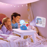 Load image into Gallery viewer, Children in a bedroom with a night light and children's book