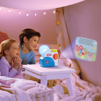 Load image into Gallery viewer, boy and girl watching story on the wall
