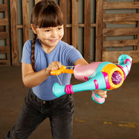 Load image into Gallery viewer, The Power Bow transforms into a crossbow. Grab the handle and twist the bow 90 degrees to transform i