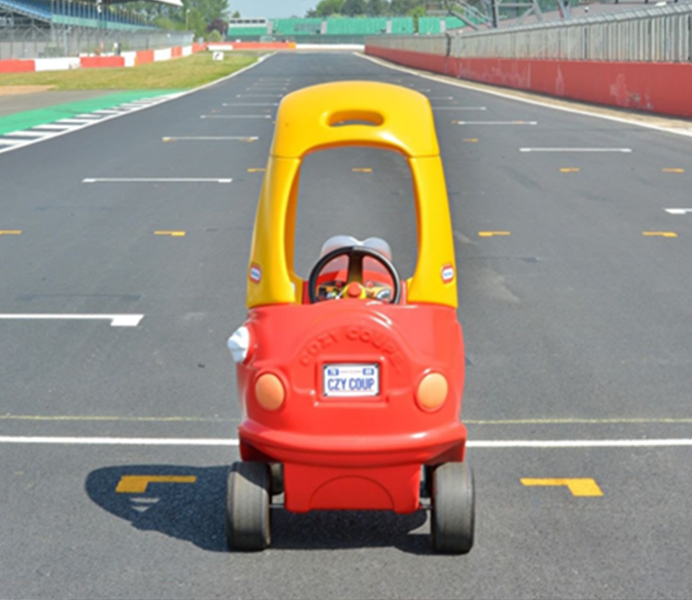 Host your own Cozy Coupe© Giant Race