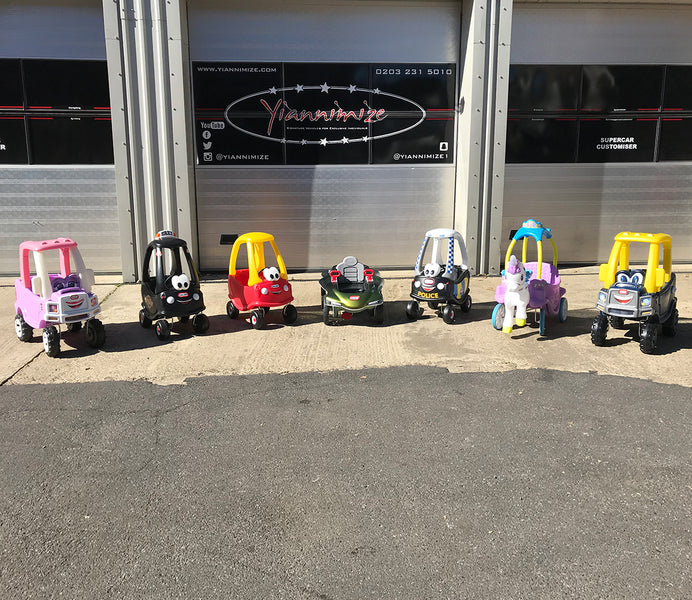 Little Tikes Sport Racer gets the Yiannimize makeover treatment