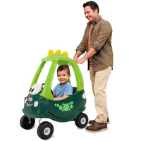 Load image into Gallery viewer, boy inside coupe with parent pushing
