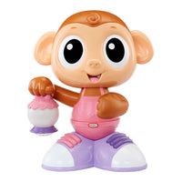 Load image into Gallery viewer, Pink Movin&#39; Lights and Sounds Monkey
