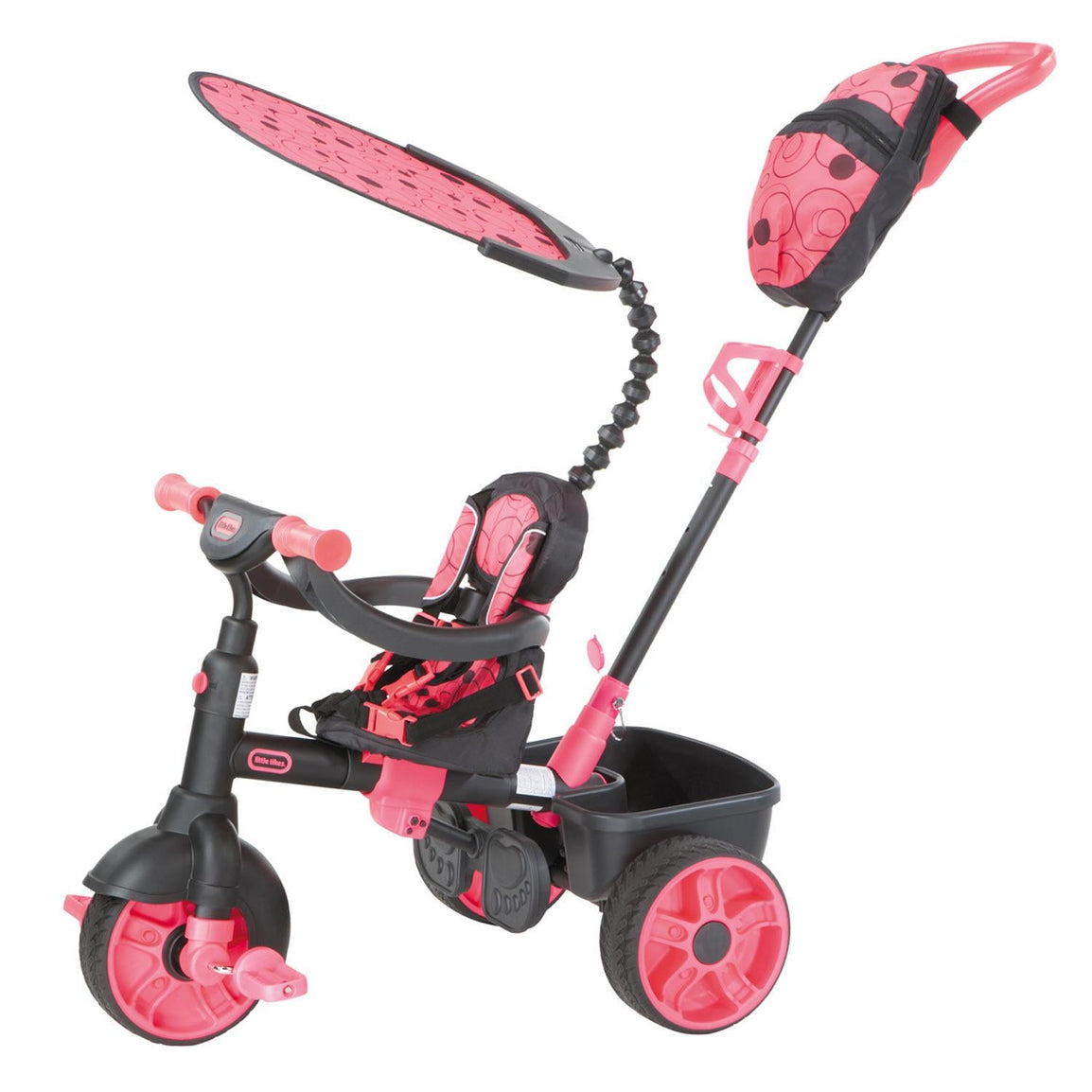 4 in 1 Trike Deluxe Edition Neon Pink