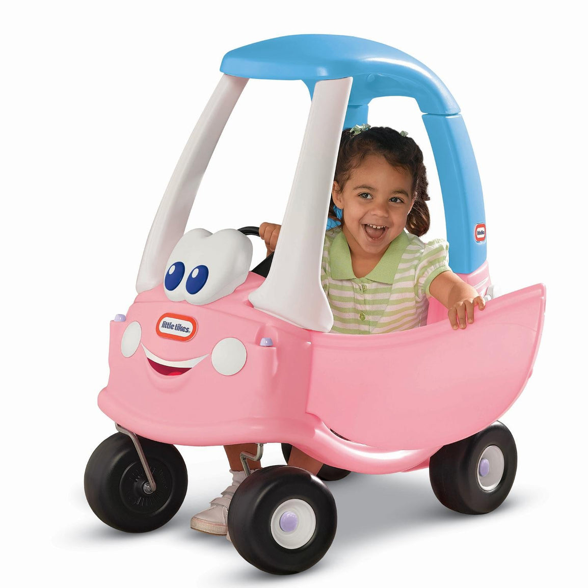 Little girls will beam behind the wheel of the Princess Cozy Coupe!