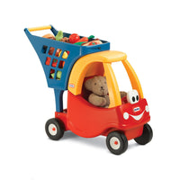 Load image into Gallery viewer, Kids can put their favorite toy inside the Cozy Coupe so they can ride in style
