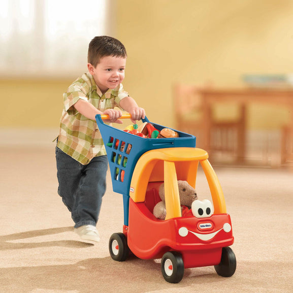 Little tikes shopping cart blue online