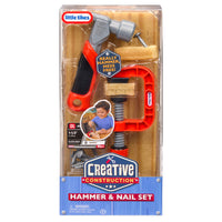 Load image into Gallery viewer,  Construction Hammer and Nail Set  in packaging
