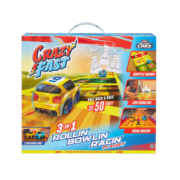 Crazy Fast™ 3-in-1 Rollin’ Bowlin’ Racin’ Playset - Official Little Tikes Website