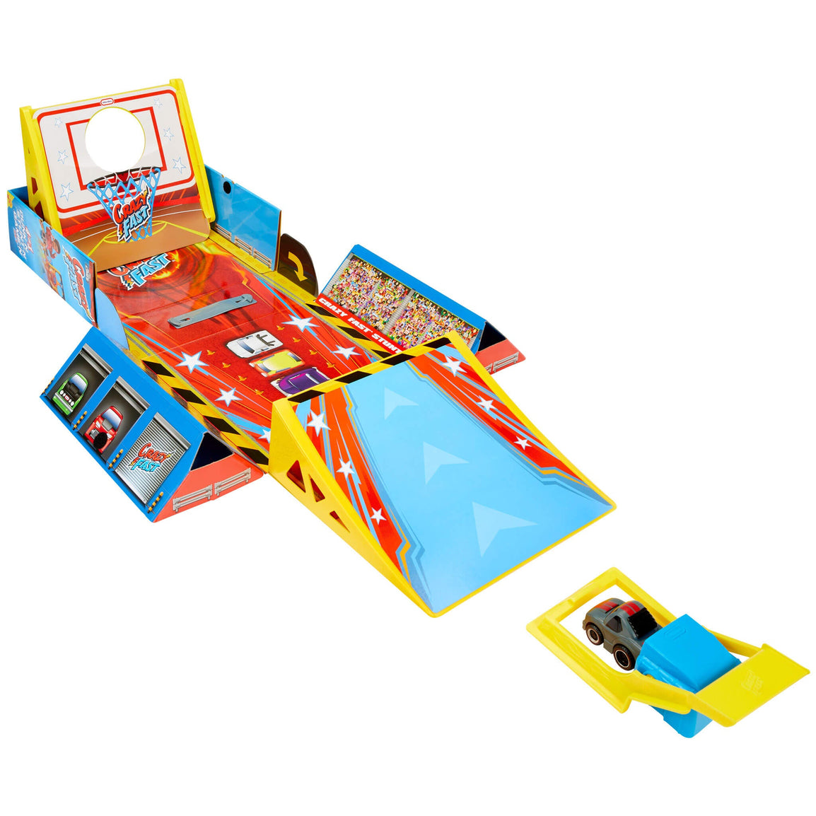 Crazy Fast™ 4-in-1 Dunk’n, Stunt’n, Game’n Set™ - Official Little Tikes Website