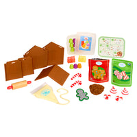 Load image into Gallery viewer, Toy baking set with various items on a white background
