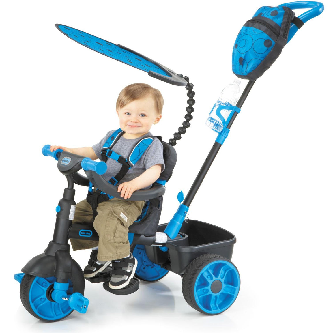 4 in 1 Trike Deluxe Edition Neon Blue