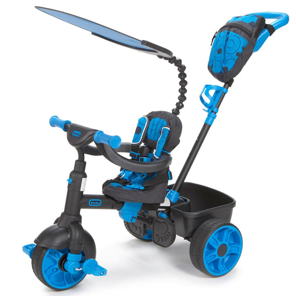 4-in-1 Trike Deluxe Edition - Neon Blue - Official Little Tikes Website