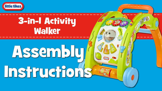 Light n Go 3 in 1 Activity Walker Little Tikes