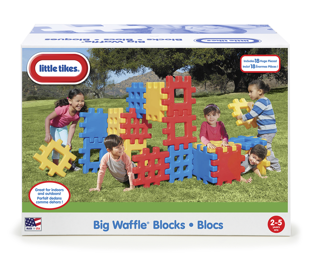 kids waffle blocks