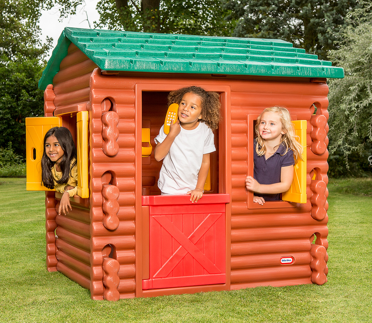 little tikes wooden playhouse